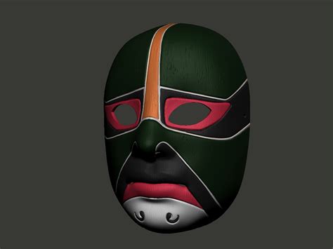 STL file 3 Ninjas Masks Rocky, Colt and Tum Tum・3D printable model to ...