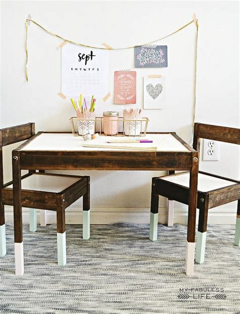 Ikea Latt Table And Chair Hacks - 12 Ways To Do It - Anika's DIY Life