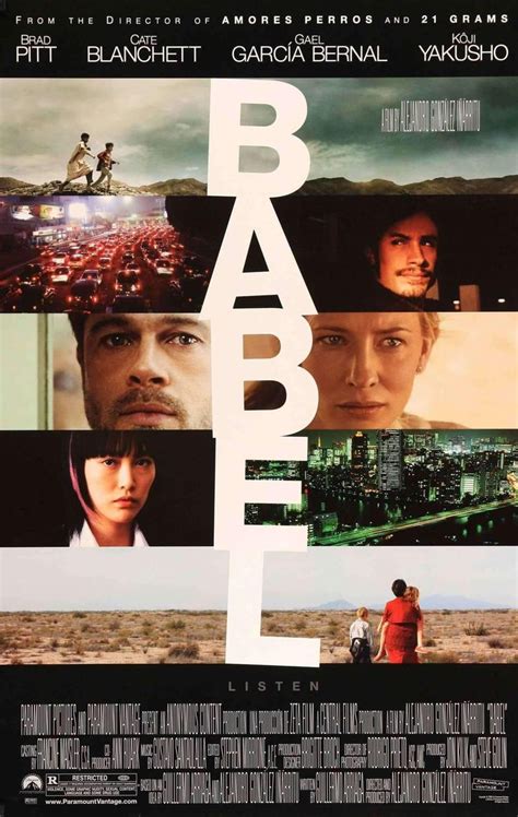 Babel (2006) | Babel film, Favorite movies, Movies worth watching