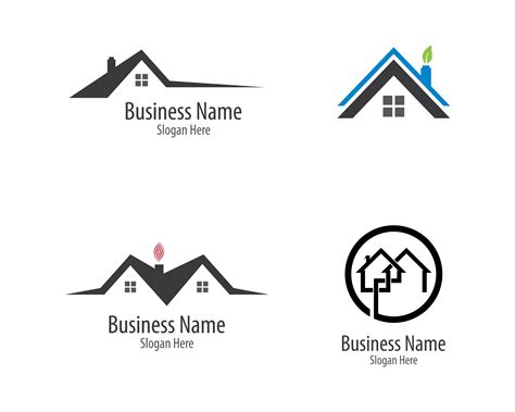 Property logo template set 962714 Vector Art at Vecteezy