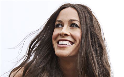 Download wallpapers Alanis Morissette, Canadian singer, portrait, face ...