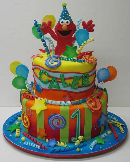 Elmo Birthday Cake | Elmo birthday cake, Elmo cake, Birthday cake kids