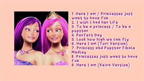 Barbie Princess and the Popstar | Songs | Playlist - YouTube