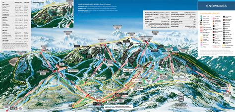 Aspen Snowmass Piste Maps