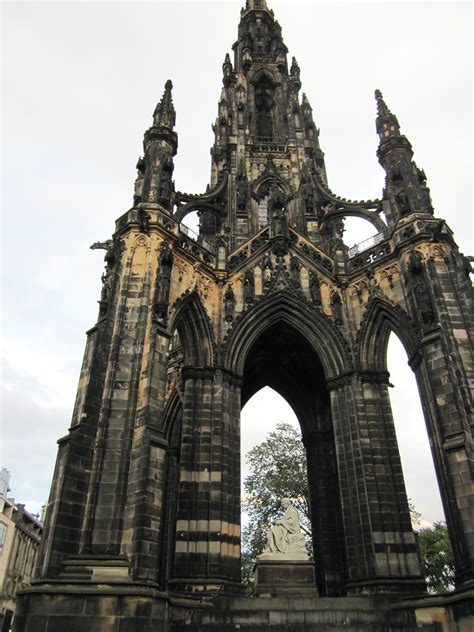 The Scott Monument is a Victorian Gothic monument to Scottish author ...