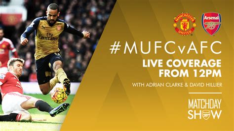 Listen LIVE to the Man United game | News | Arsenal.com