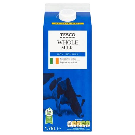 Tesco Full Fat Milk 1.75 Lt - Tesco Groceries