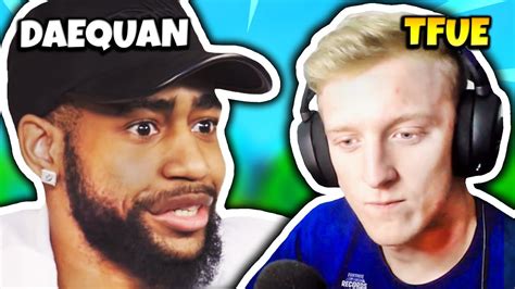 TSM DAEQUAN TALKS ABOUT TFUE BEING BANNED | Fortnite Daily Funny ...