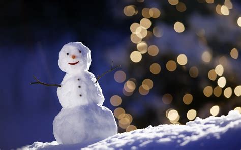 Download Photography Snowman HD Wallpaper