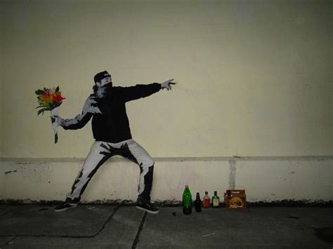 Banksy Flower Thrower | Banksy Art Gallery