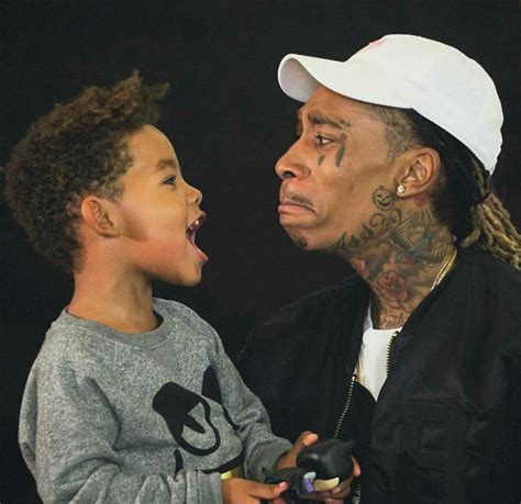 Celeb Kids...Wiz Khalifa and his son. | Cute rappers, Rappers, Rapper