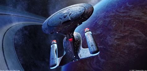 Star Trek Enterprise D wallpaper.jpg « MyConfinedSpace