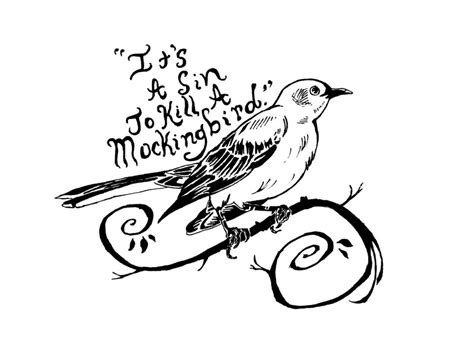 To kill a mockingbird clipart 3 - WikiClipArt