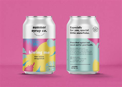 "Find The Summer" With This Bold Conceptual Beverage Packaging | Dieline - Design, Branding ...