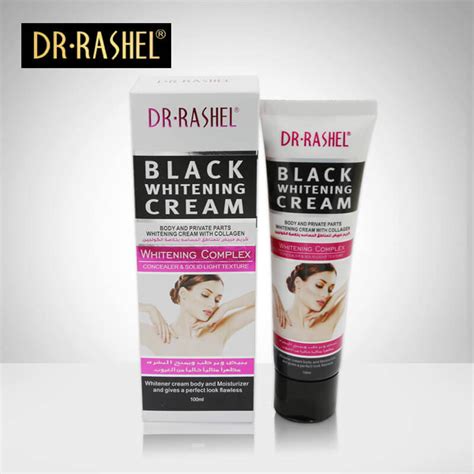 DR.RASHEL Black Whitening Cream (100 ml) - sanwarna.pk