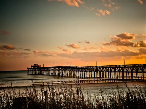 Cherry Grove Pier Myrtle Beach Sc Photograph by Trish Tritz