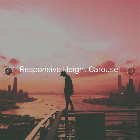 Free HTML Bootstrap Video Carousel