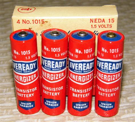Vintage Eveready Transistor Radio Batteries, No. 1015, 1.5… | Flickr