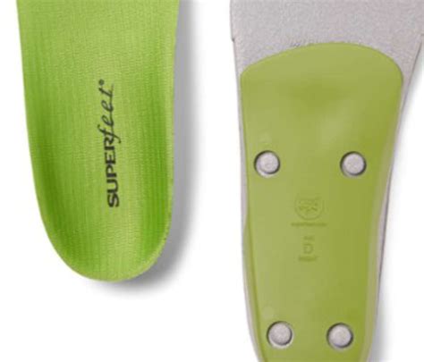 Superfeet Green Premium Insoles - Orthotic Abilities