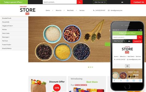 Grocery Store | Grocery Website Template - W3layouts