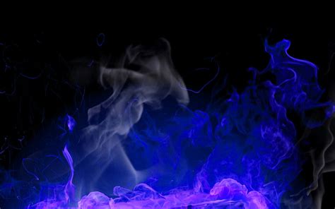 Download Blue Fire Flame Background | Wallpapers.com