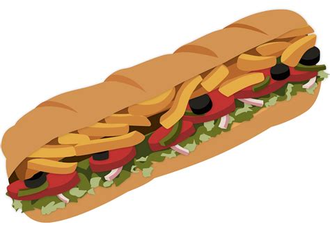 Hot Sandwich Clipart Free Images At Clker Com Vector Clip Art | My XXX ...