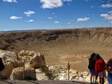 Squirrel's View: Meteor Crater, Arizona