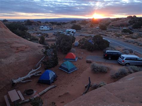 Photo of Camping in Arches National Park