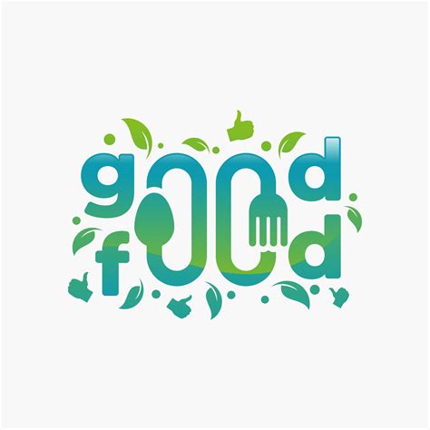 Good Food Typography logo designs, Restaurant Logo Design Template ...