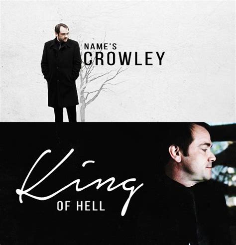 Supernatural Fan Art: Crowley | Funny supernatural memes, Crowley supernatural, Supernatural