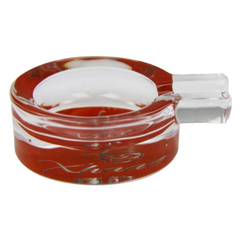 Buy Glass Ashtray Red | Cigarette Ashtray | Glass Ashtray