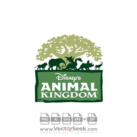 Disney's Animal Kingdom Logo Vector - (.Ai .PNG .SVG .EPS Free Download)