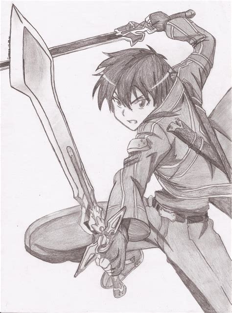 Kirito [Kirigaya Kazuto] - Sword Art Online by Neonne on DeviantArt