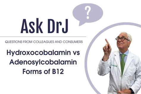 Hydroxocobalamin vs. Adenosylcobalamin forms of B12 | Dr. Russell Jaffe