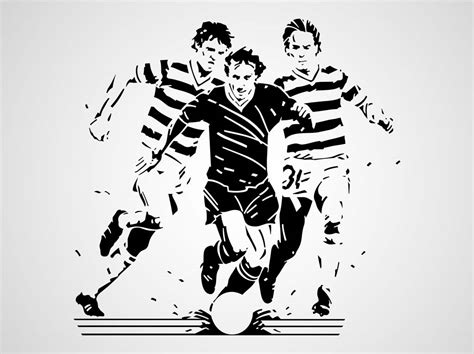 Soccer Game Vector Vector Art & Graphics | freevector.com