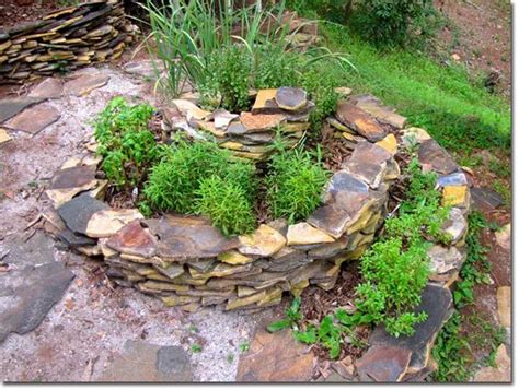 Herb Spiral Permaculture Design - permaculture design