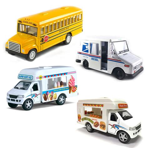 Buy Magical Memories Collection Diecast Pullback Truck Toys for Boys and Girls (Set of 4) Online ...