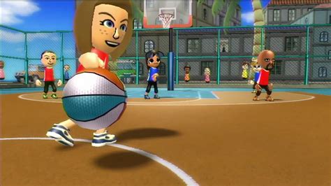 Wii Sports resort basketball tournament - YouTube