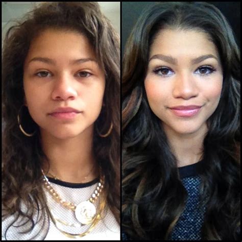 Zendaya No Makeup Glasses