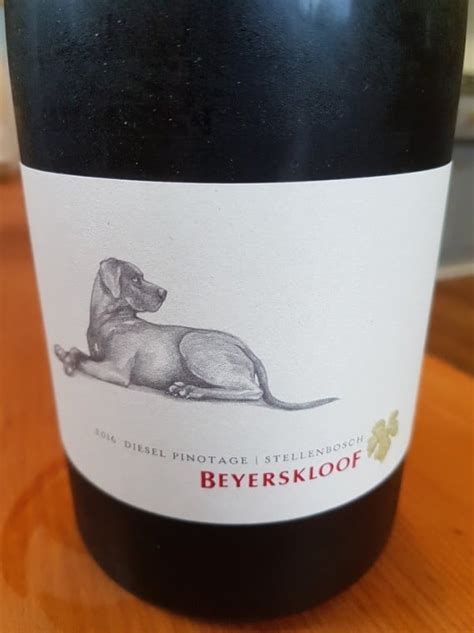 Beyerskloof Diesel Pinotage 2016