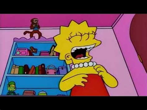 The Simpsons - Lisa & Mojo Laughing - YouTube