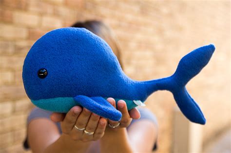 Spout A Blue Whale Plush by fuzzymuffins on Etsy