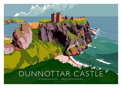 Dunnottar Castle Open Edition Giclée Art Print by Peter McDermott