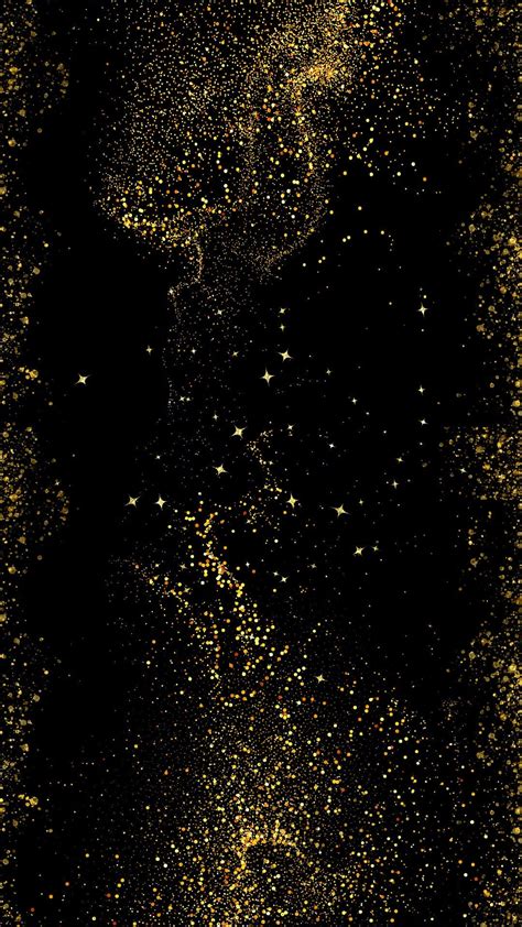 Digital Download Phone Wallpaper Black and Gold Cute and Simple - Etsy