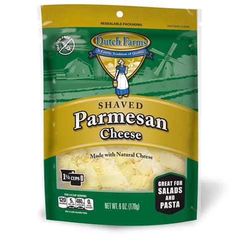 Shaved Parmesan Cheese - Dutch Farms