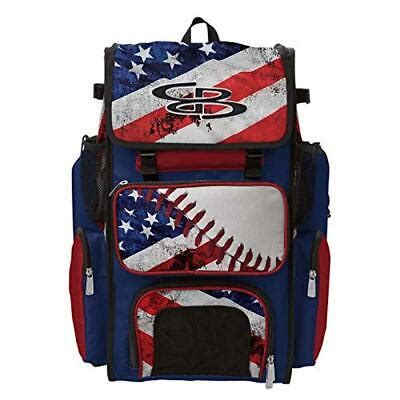 Boombah Superpack Baseball/Softball Bat Gear Bag Pack/Backpack, USA ...