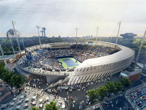 New US Open stadium takes shape as US$550m Flushing Meadows revamp ...