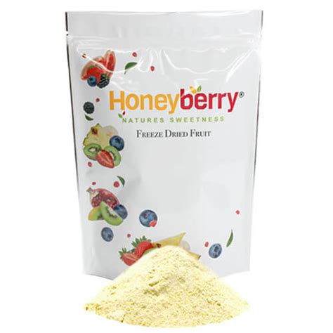 Freeze Dried Banana Powder - Honeyberry International