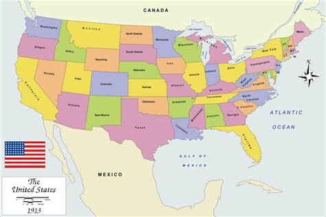 Map, USA, Usa Map, 1080P, Misc, United States Of America Map, Map Of ...