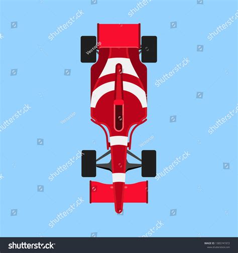 Formula 1 Race Car Sport Vector Stock Vector (Royalty Free) 1385741972